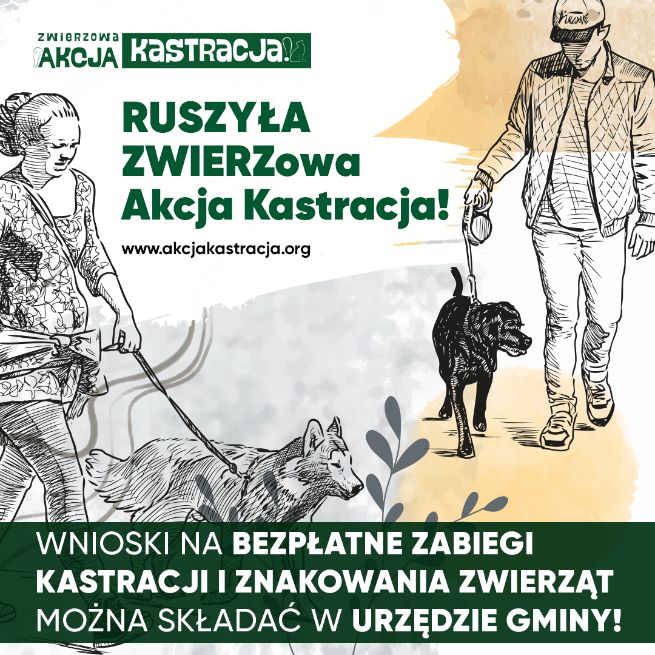 Wniosek o bezpłatna sterylizacje i kastrację